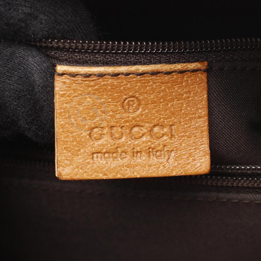 Gucci Brown Bamboo Bag Leather Tote - Picture 4 of 8